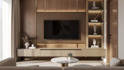 Small Luxury TV Wall Ideas