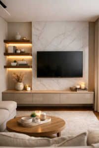 Small Luxury TV Wall Ideas