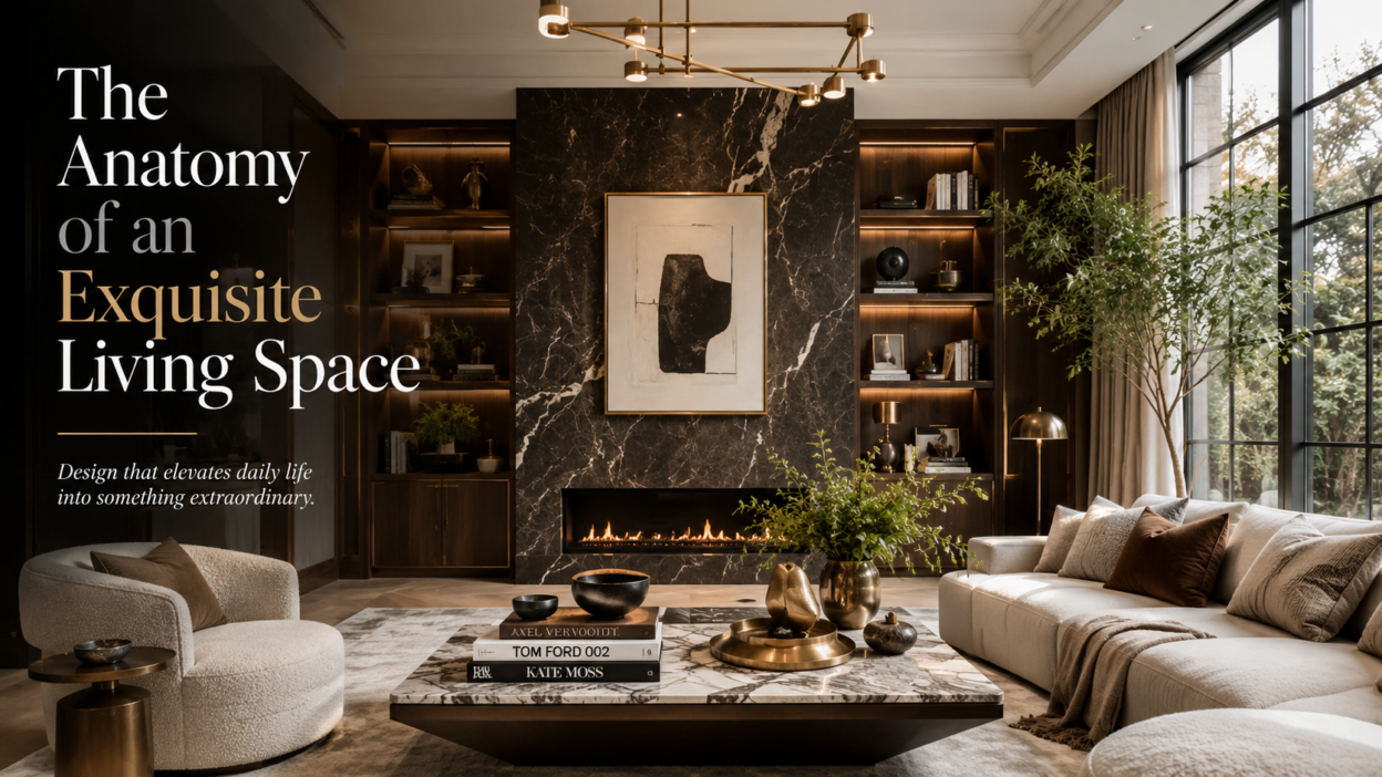 The Anatomy of an Exquisite Living Space