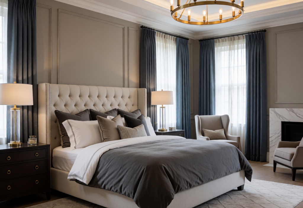 Modern American Transitional Luxury Bedroom Designs