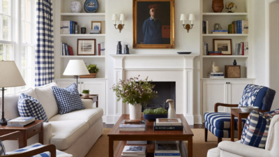 Ralph Lauren Luxury American Living Room Design Ideas