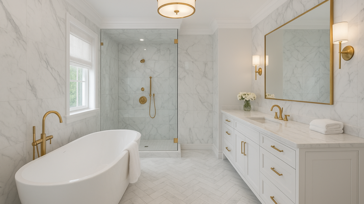 American Luxury Bathroom Design
