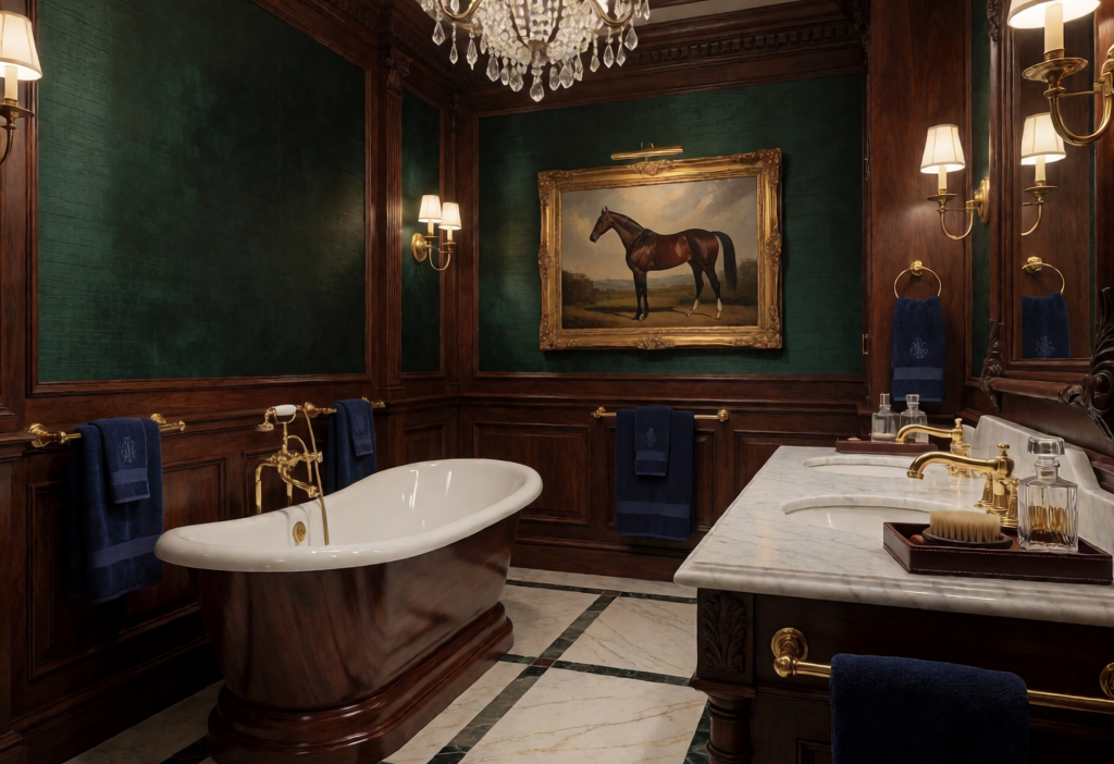 Ralph Lauren Luxury Bathroom Design