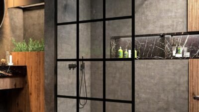 Industrial Luxury American Bathroom Designs